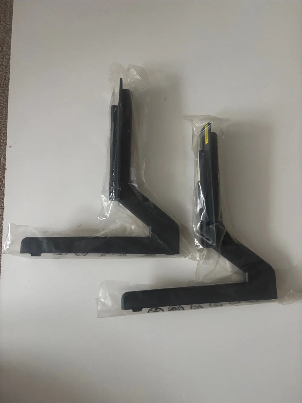 Samsung Black TV Stand Legs (Pair)